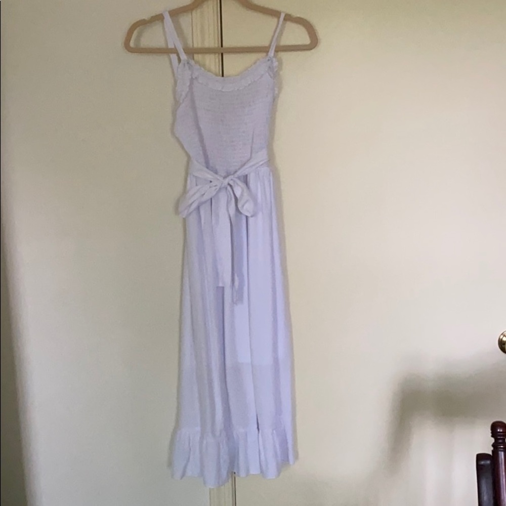 Cute white sundress